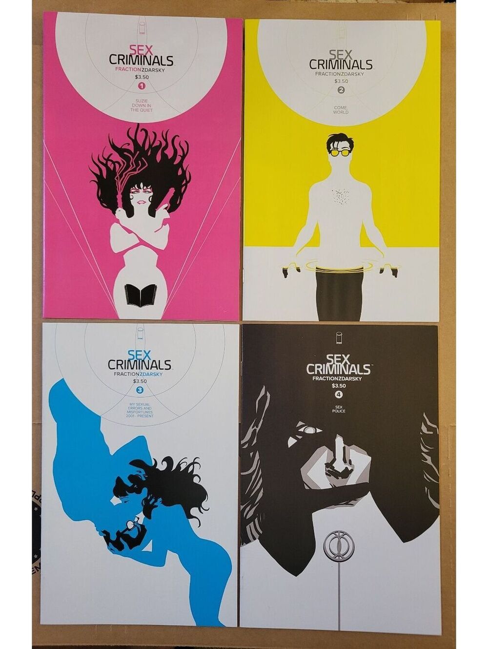 4-Issue Sex Criminals 1-4 (Image Comics 2013) 1st Print Matt Fraction *Look*